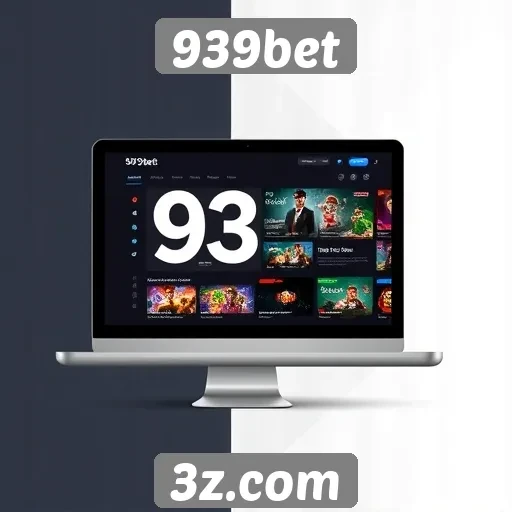 Interface do usuário do 939bet é intuitiva